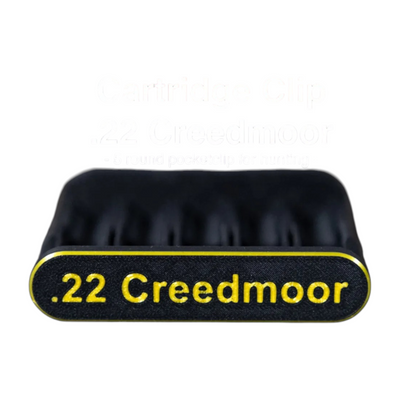 Filamelt Patronenclip .22 Creedmoor - Cartridge Clip - 3D-Druck aus dem Westerwald