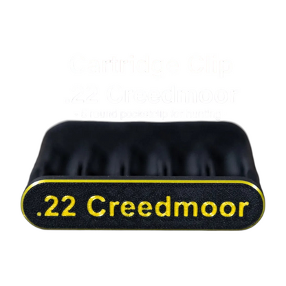 Filamelt Patronenclip .22 Creedmoor - Cartridge Clip - 3D-Druck aus dem Westerwald
