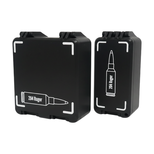 Filamelt Munitionsbox / 204 Ruger / 'Klappdeckel' / Patronenbox, Ammo Box - 3D-Druck aus dem Westerwald
