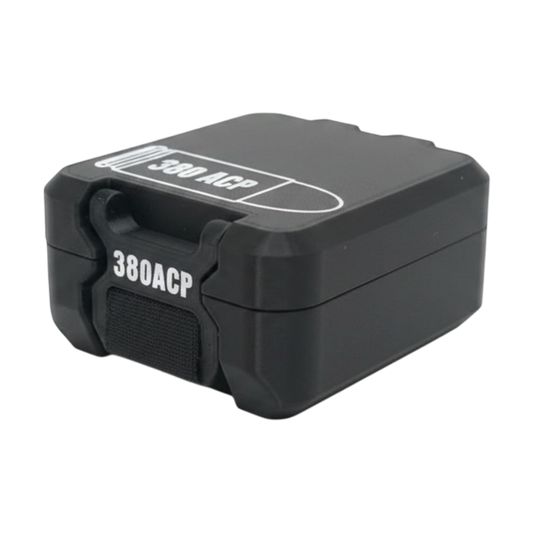 Filamelt Munitionsbox / 380 ACP / 'Klappdeckel' / Patronenbox, Ammo Box - 3D-Druck aus dem Westerwald