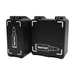 Filamelt Munitionsbox / 6mm Creedmoor / 'Klapp- / Rastdeckel' / Patronenbox, Ammo Box