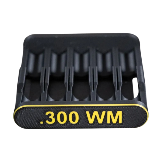 Filamelt Patronenclip .300 Winchester Magnum - Cartridge Clip - 3D-Druck aus dem Westerwald