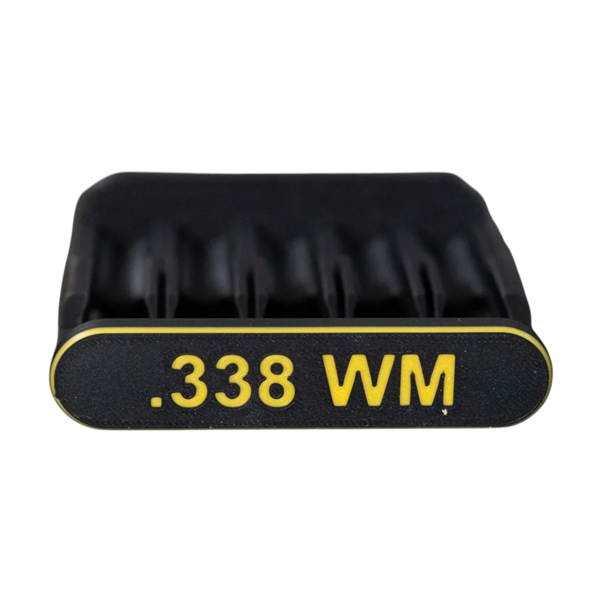 
Filamelt Patronenclip .338 Winchester Magnum - Cartridge Clip - 3D-Druck aus dem Westerwald
