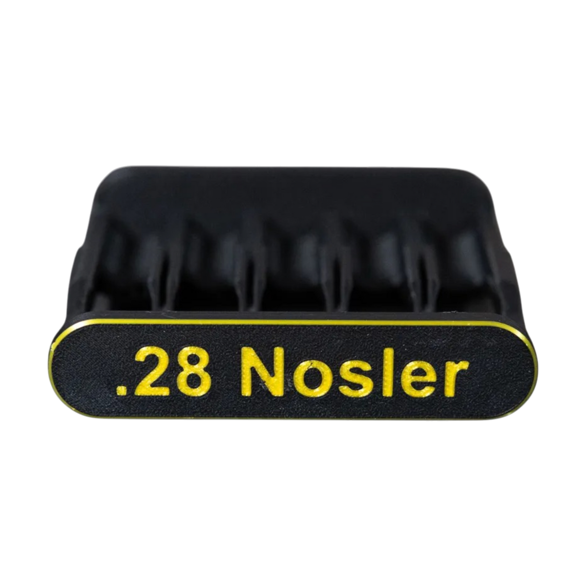 
Filamelt Patronenclip .28 Nosler - Cartridge Clip - 3D-Druck aus dem Westerwald