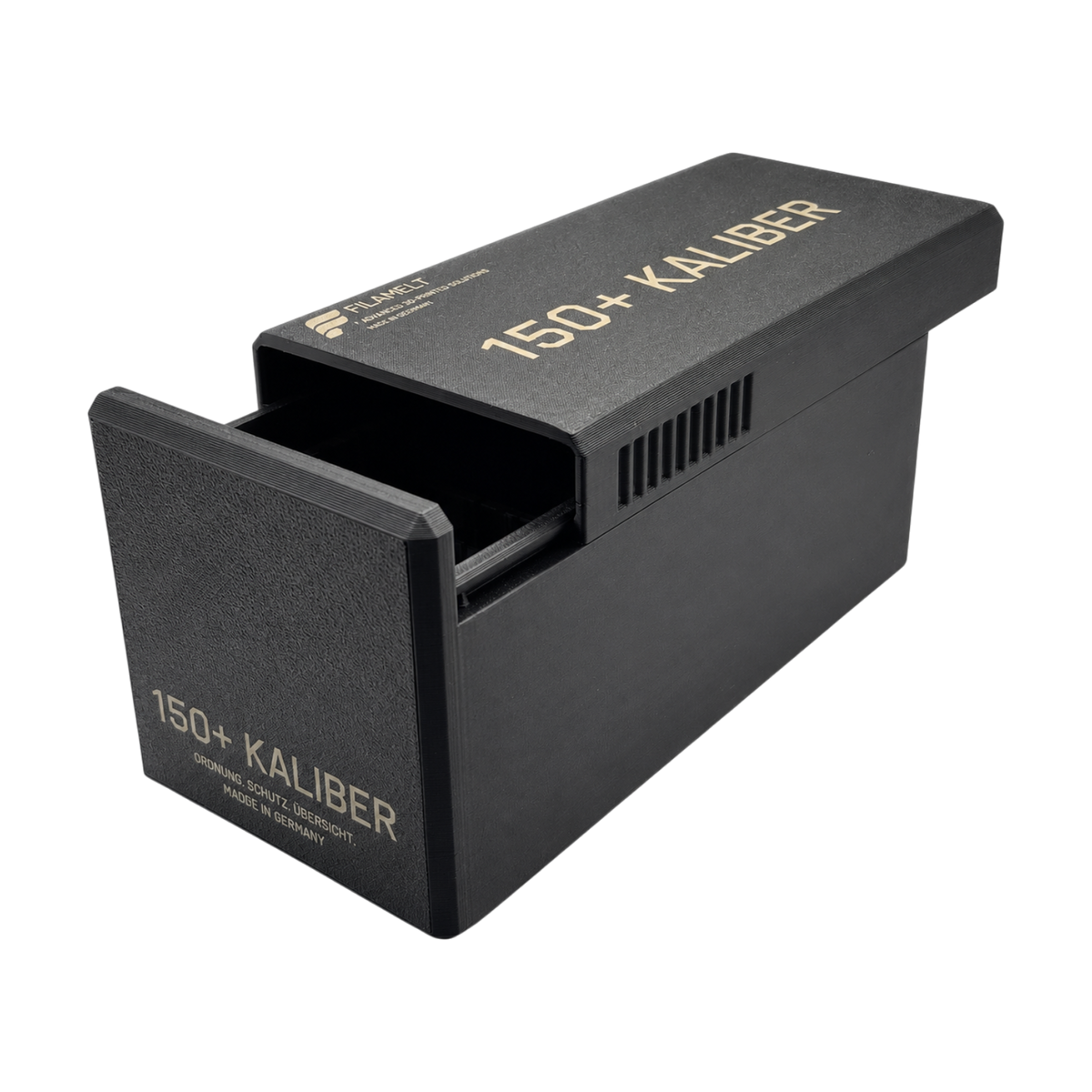 
Filamelt Munitionsbox / .308 Winchester / ‘Schiebedeckel’  / Patronenbox, Ammo Box