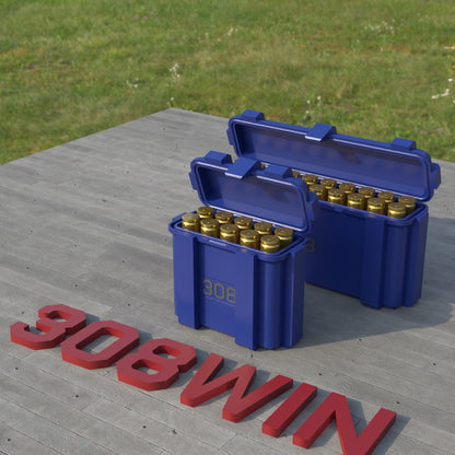 Filamelt Munitionsbox / .308 Winchester / ‘Klappdeckel’  / Patronenbox, Ammo Box