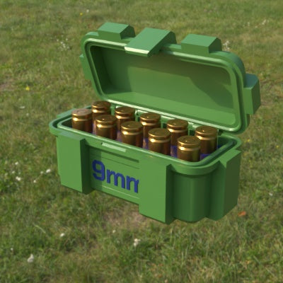 Munitionsbox 9x19mm Para / Luger – 10er (ABox)