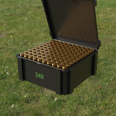 Munitionsbox .243 Winchester – 100er (ABox)