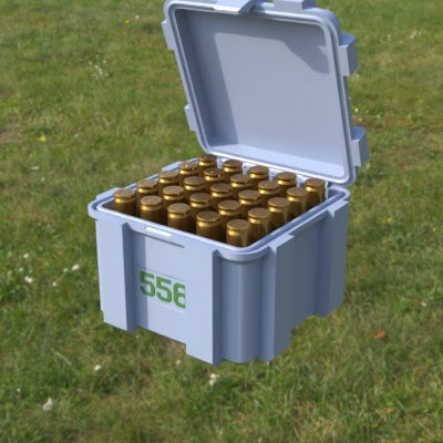 Munitionsbox 5.56×45mm NATO – 25er (ABox)