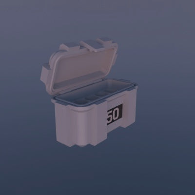 Munitionsbox .50 AE – 10er (ABox)