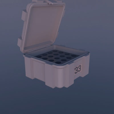 Munitionsbox 7x33mm Sako – 25er (ABox)