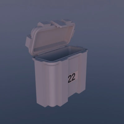 Munitionsbox .22 Savage – 10er (ABox)