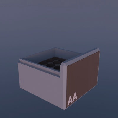 Munitionsbox AA Batteriebox – 25er (BBox)