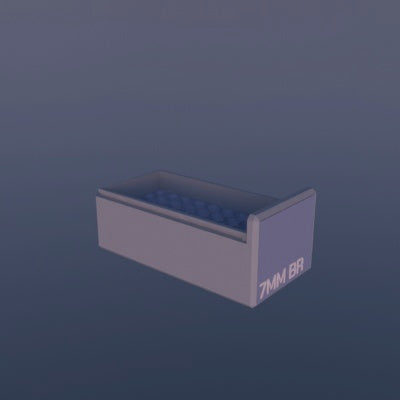 Munitionsbox 7mm BR Remington – 50er (BBox)